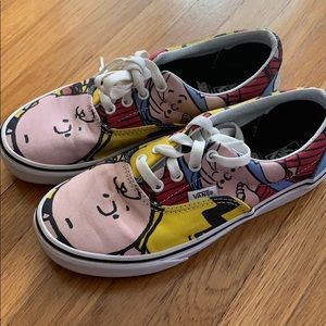 Limited Edition Vans Kids Authentic (Peanuts) Shoe